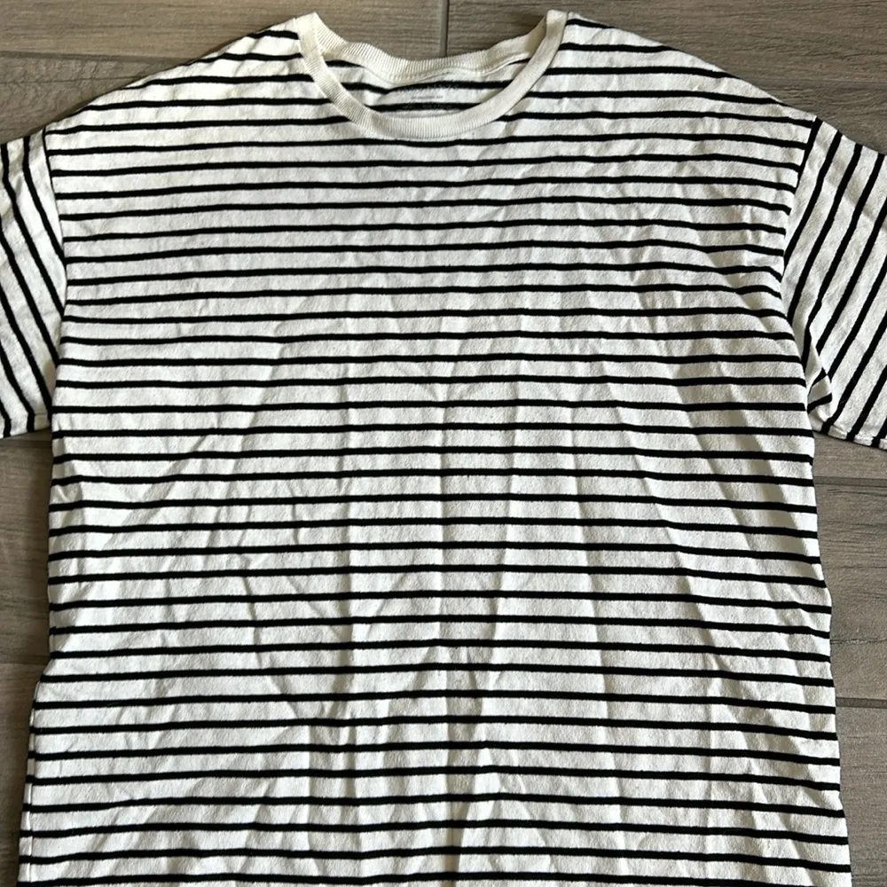 All saints oversized fit stripe tshirt - Image 2