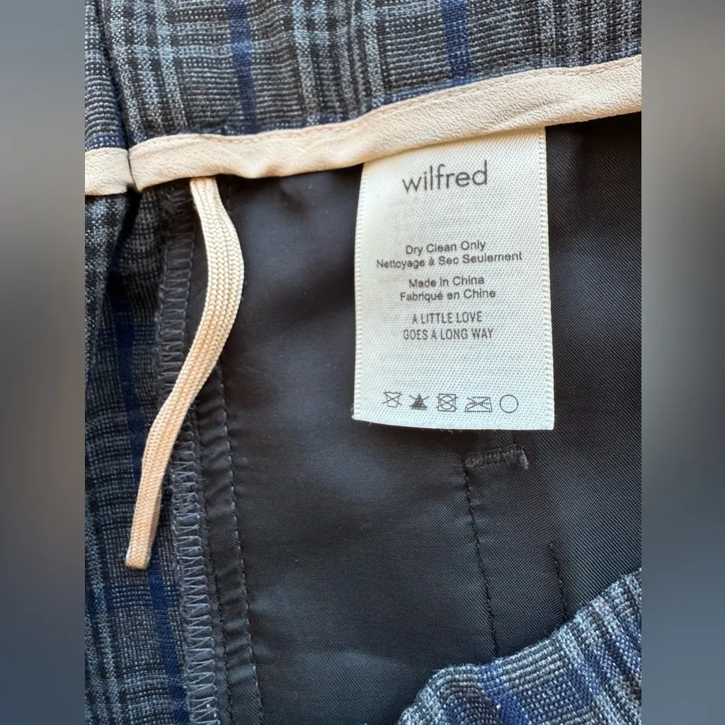 Aritzia Wilfred Darontal Plaid Pants Sz 10‎ - Image 7