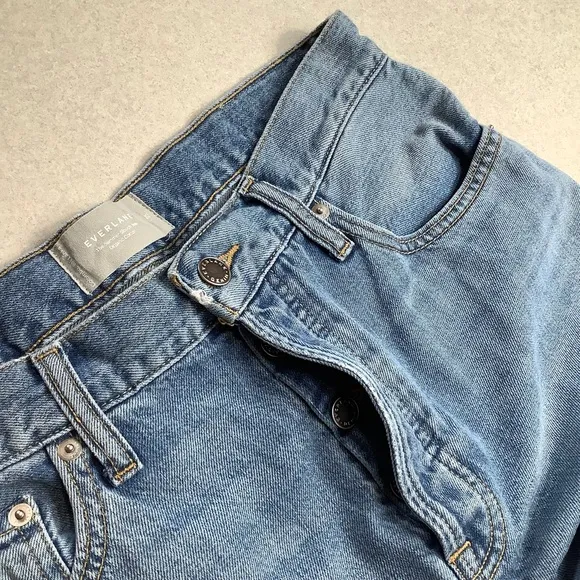 Everlane Summer‎ Slouch Jean 25 Indigo Mist - Image 6