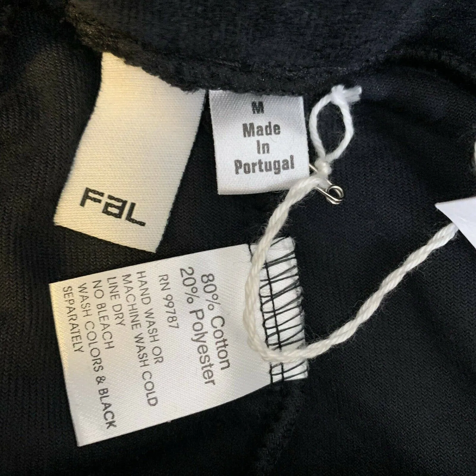 Jeffrey Grubb FAL Black Velvet Pant New M‎ Size M - Image 5