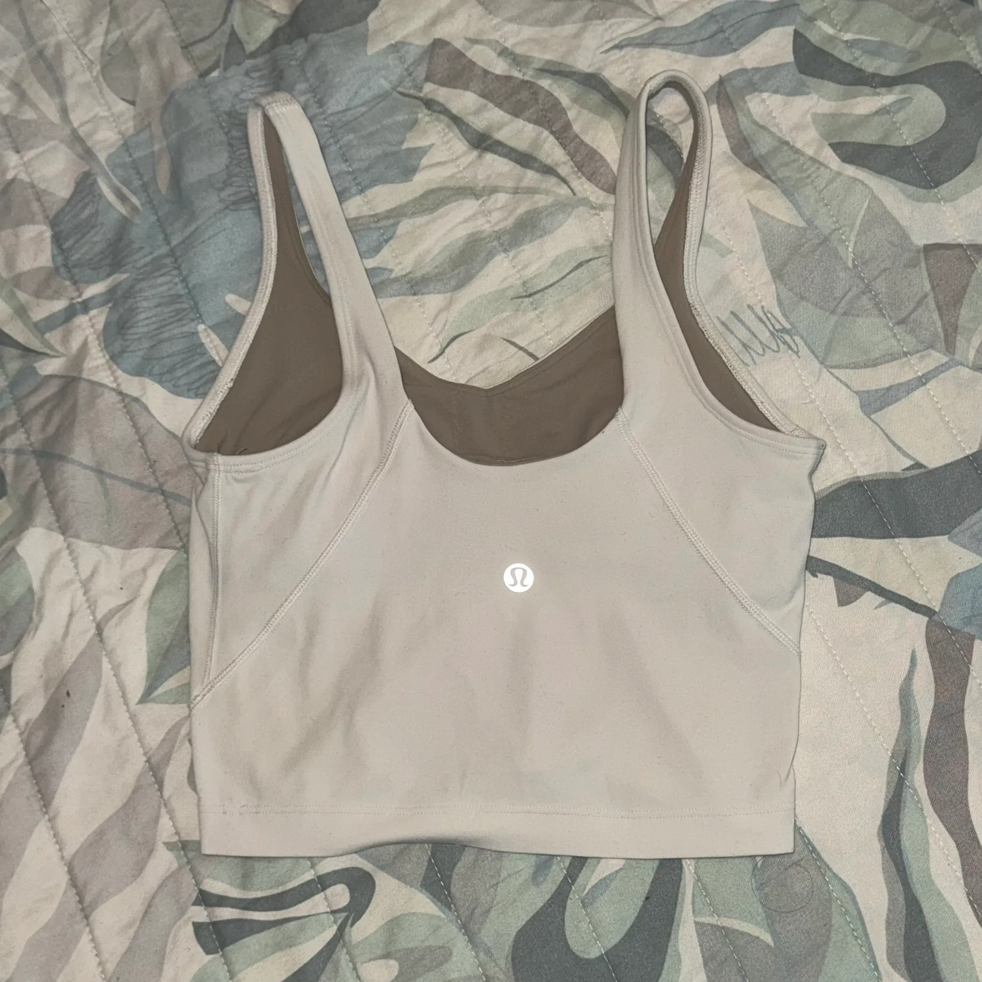 White  Align Tank Size 2 - Image 2