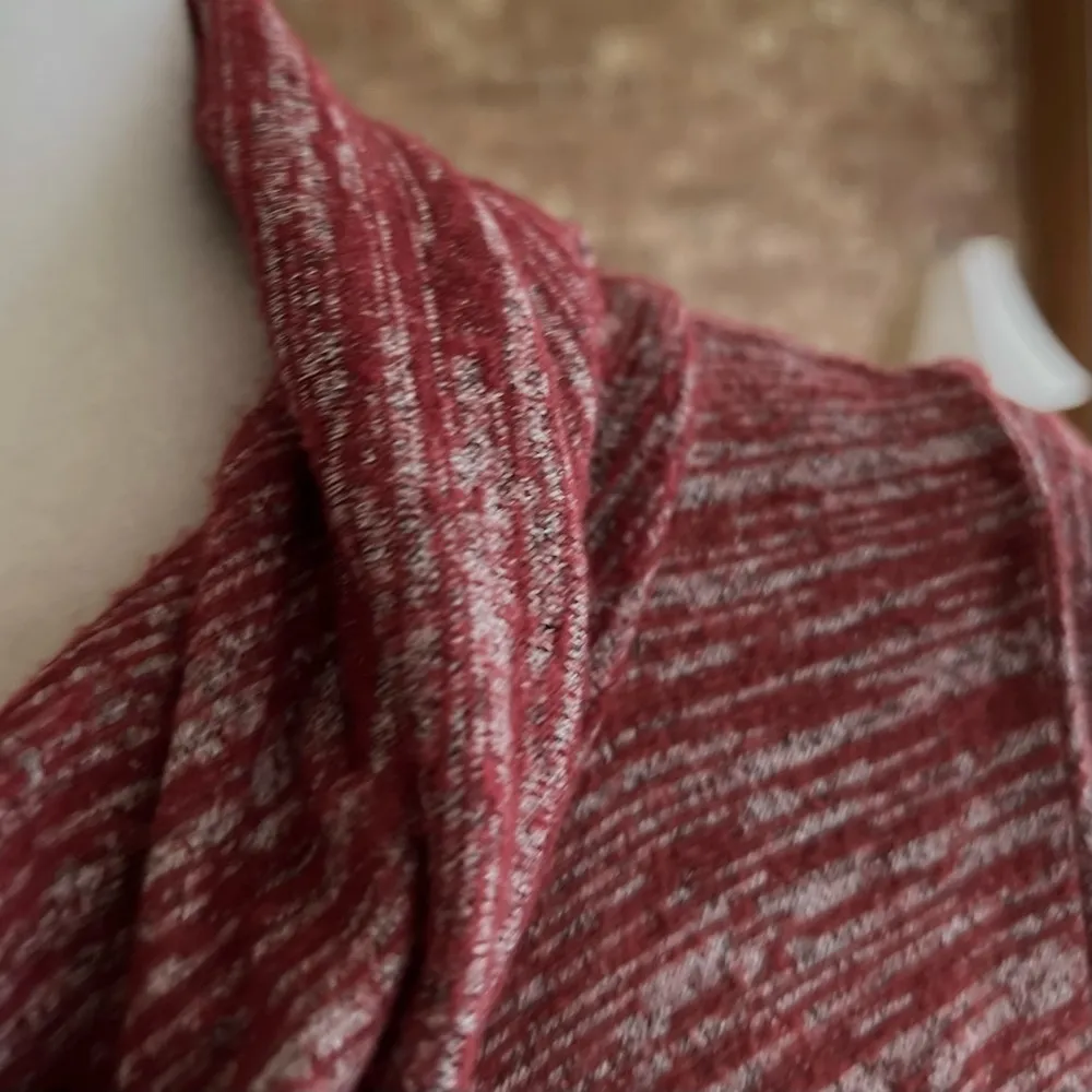 Twenty Second Dress Sweater Cowl Neck Mini S Burgundy Party Casual Cocktail - Image 4