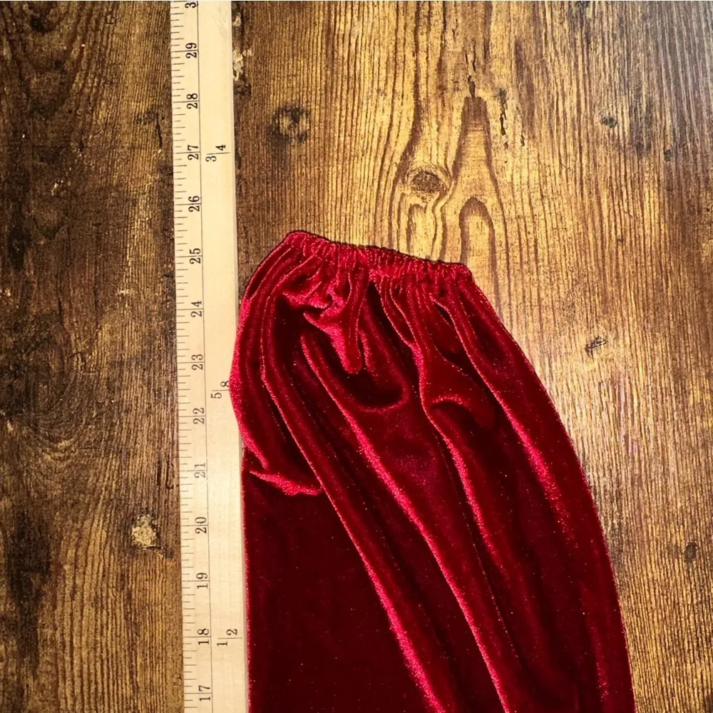 Vici Top Womens XL Burgundy Walker Velvet Scoop Neck Bodysuit Open Back Cutout - Image 10