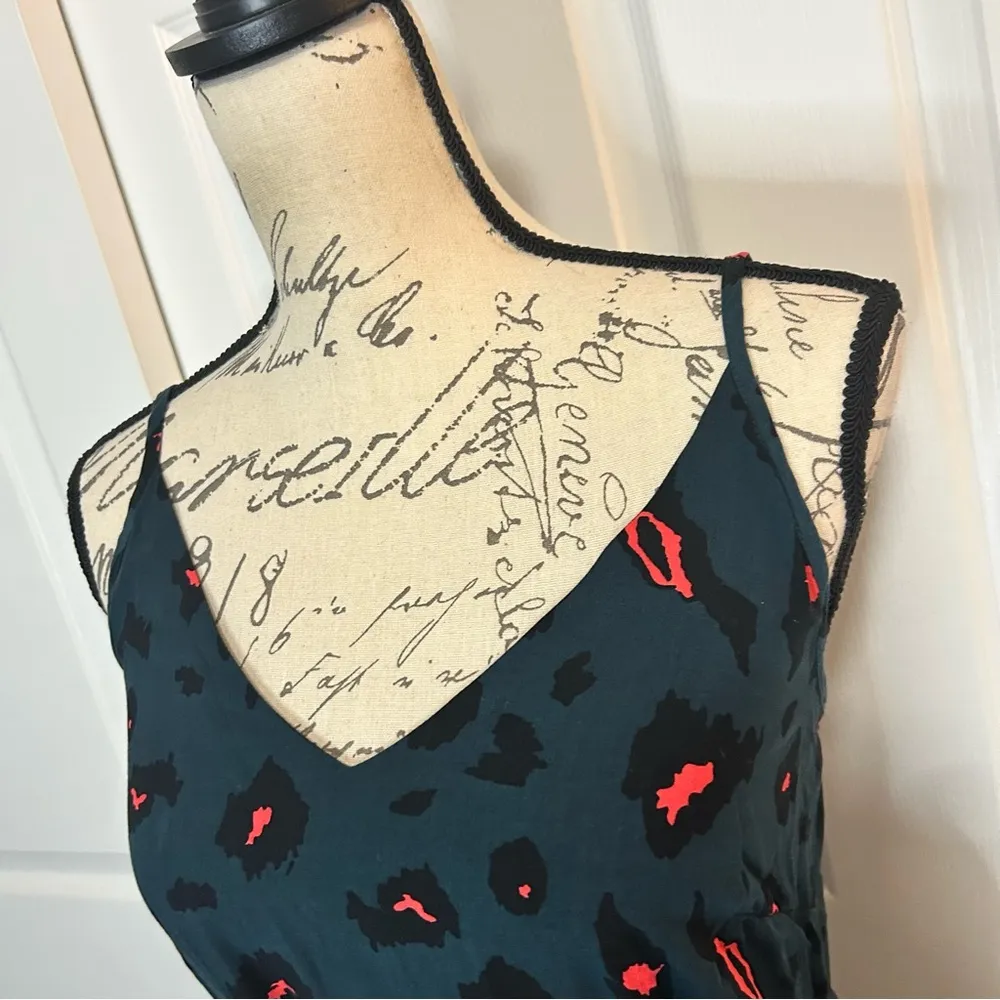 Angashion Animal Print Wrap Dress - Image 3