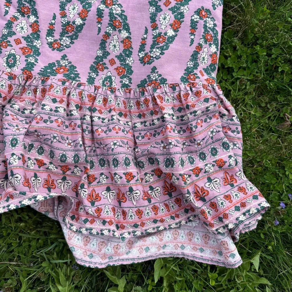 Knox Rose Pink Paisley Dress - Image 2