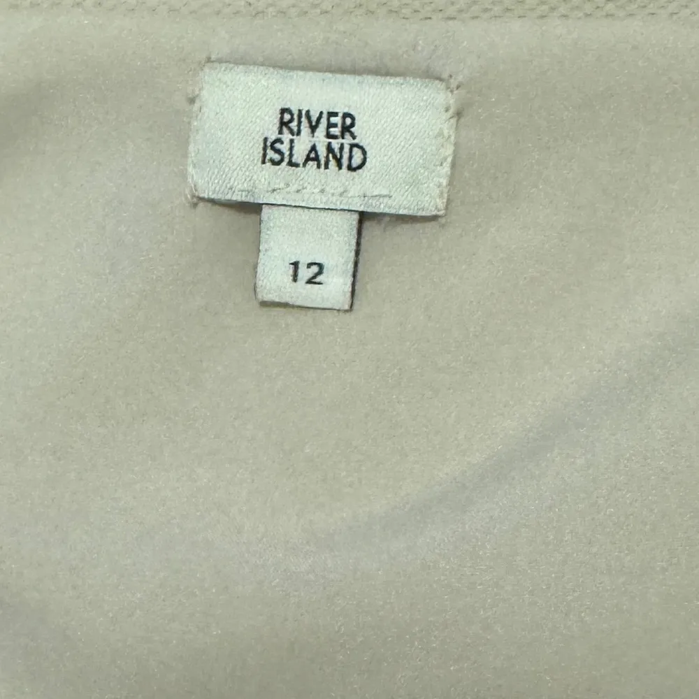 River Island Vest blouse with cross front in stone - Image 7