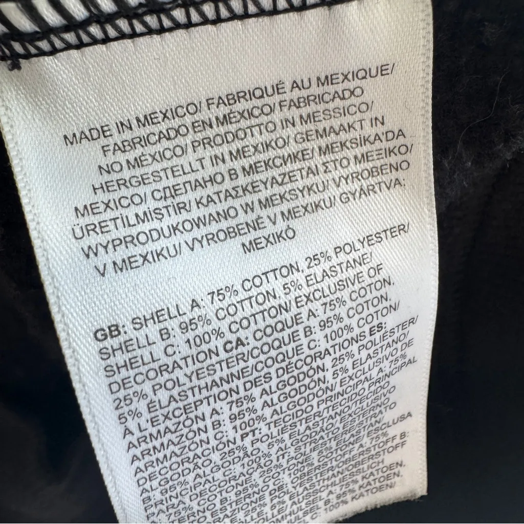 The North Face Black Hoodie Size Small - Image 9