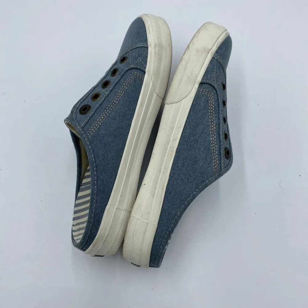 Taos Women Blue Chambray Slip On EZ Soul Comfort Shoes Size 8 - Image 7