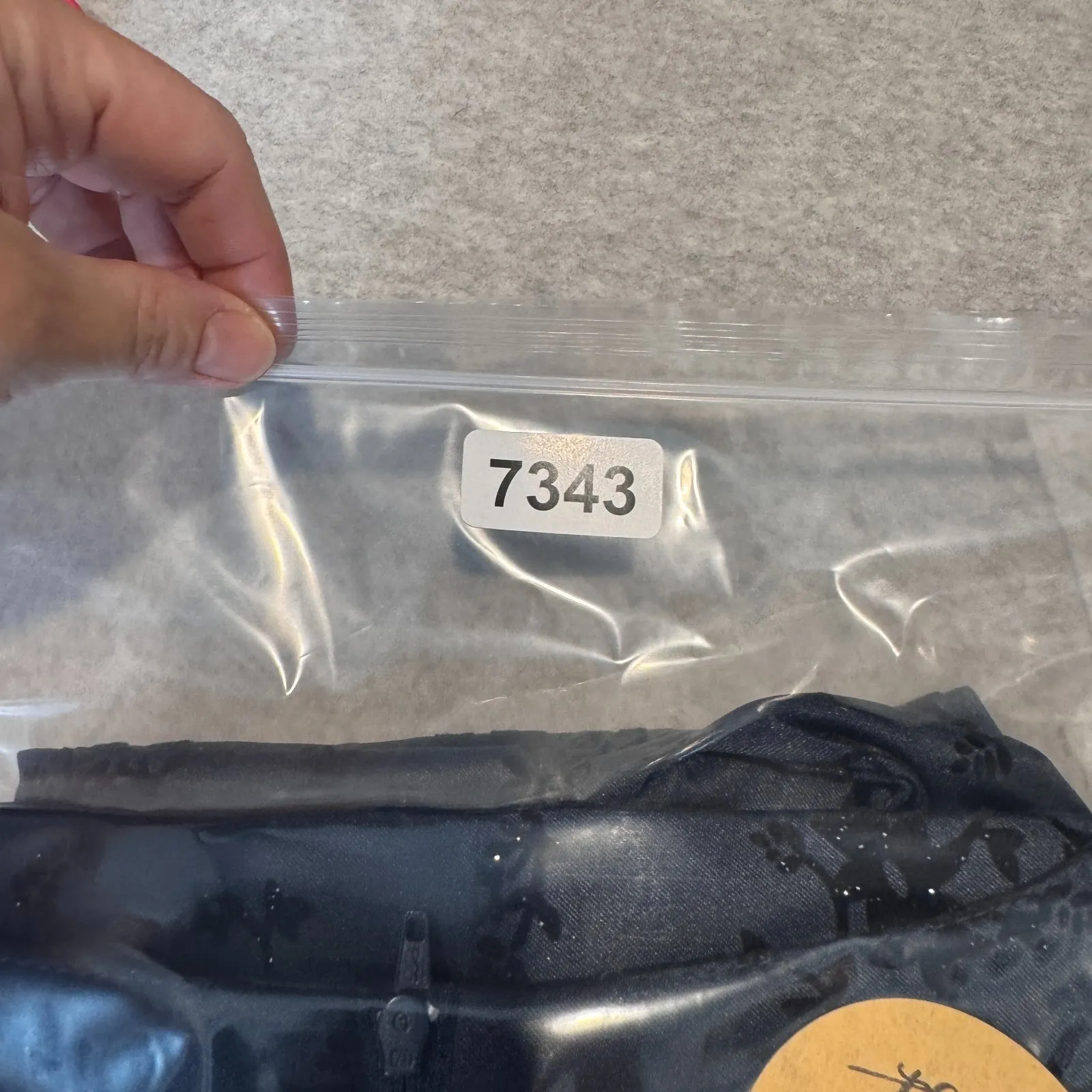 Vintage Y2K City Triangles Dress 7/8 Gray Black Velvet Sparkle‎ Whimsigoth Fairy - Image 15