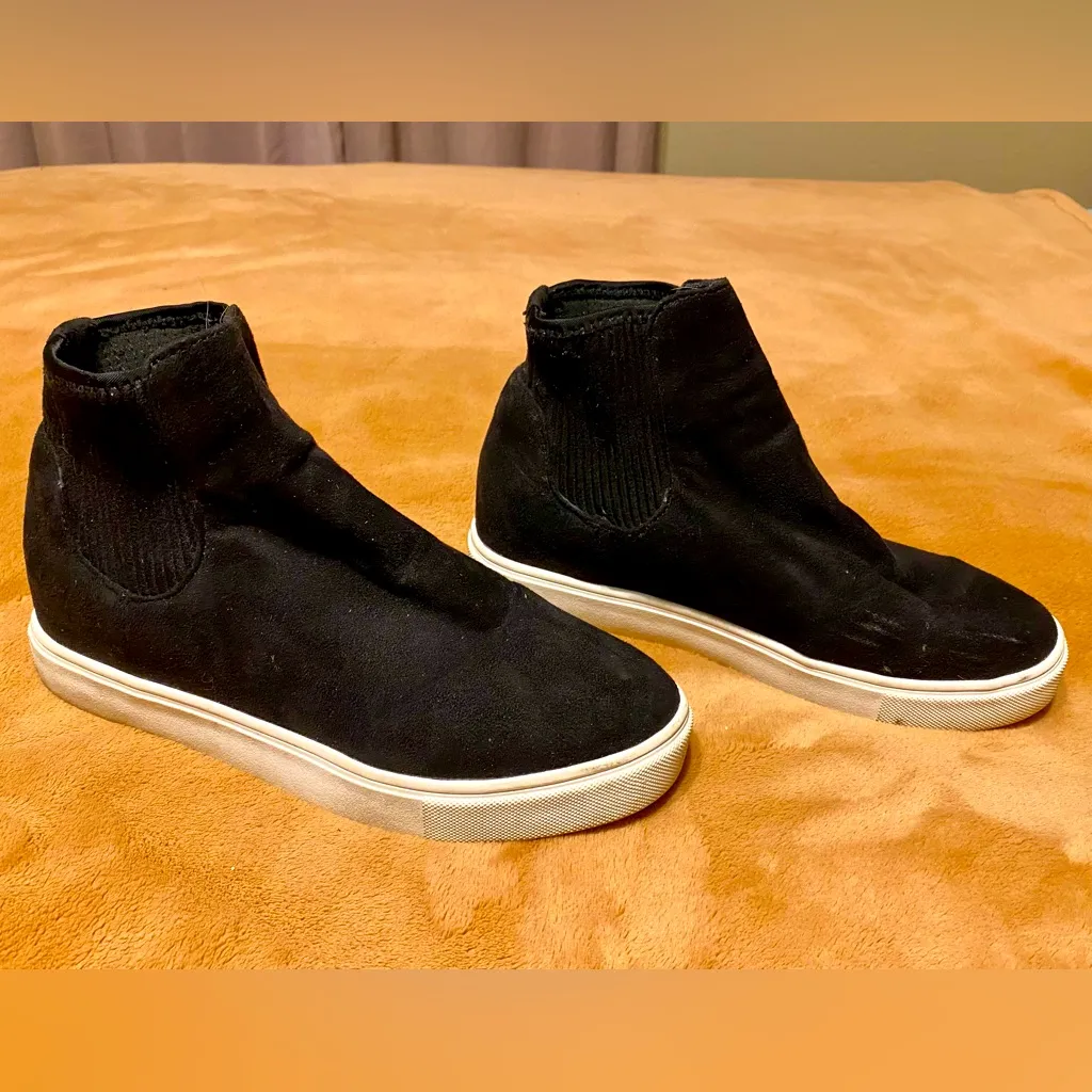 Soda Black Slip on Sneaker Shoe - Image 4