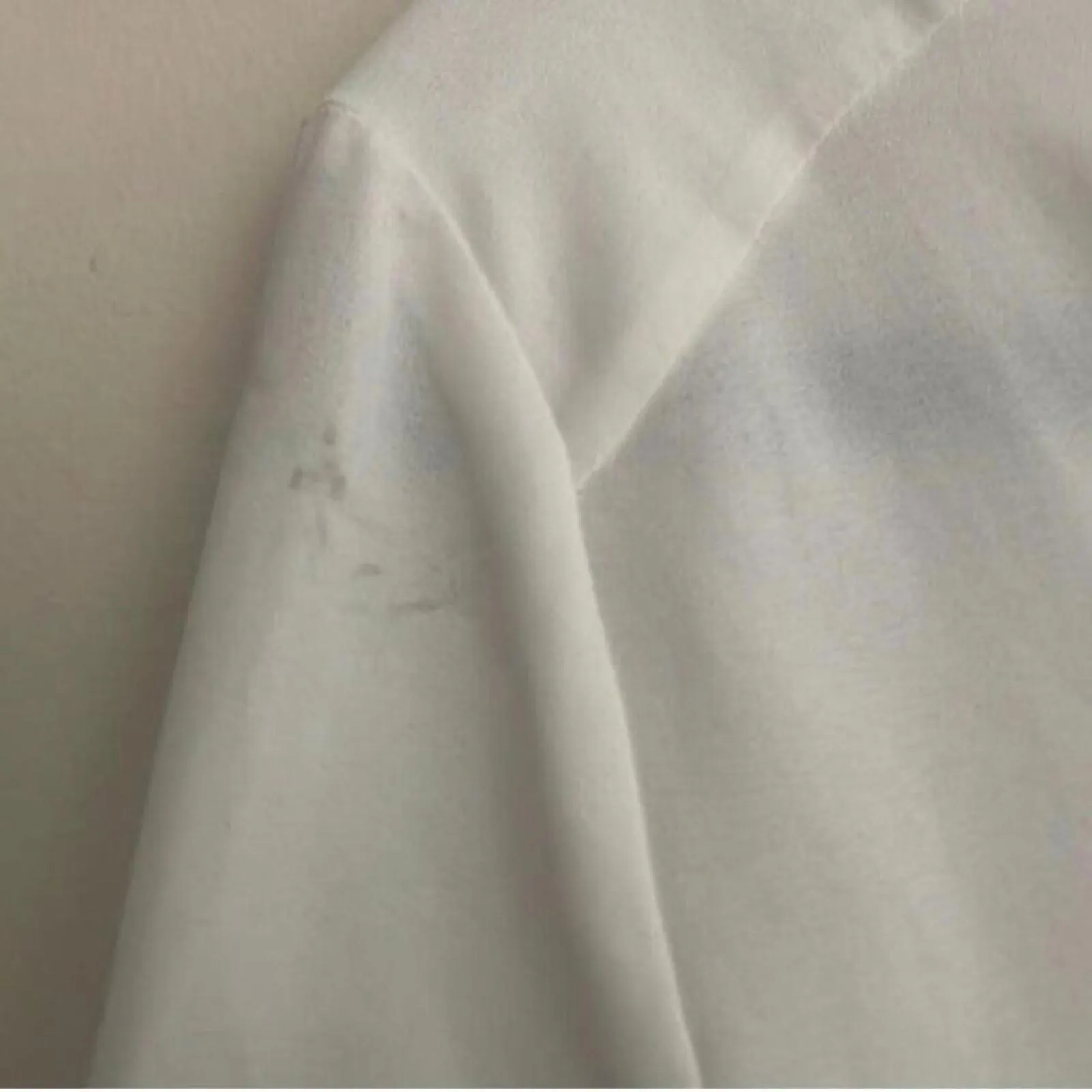 Market & Spruce White Boho Bell Sleeve Black Embroider Trim Coastal Blouse - Image 10