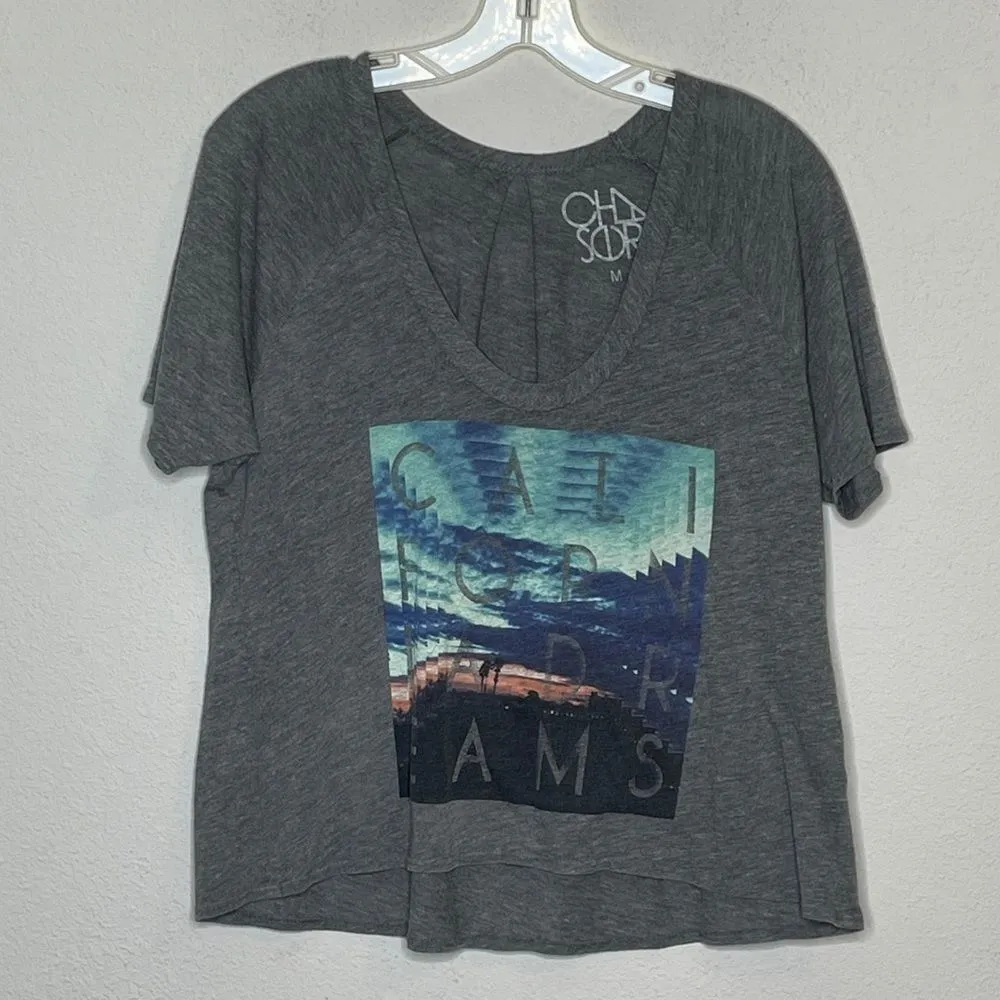 Chaser California Dreams T-Shirt Gray‎ - Image 6