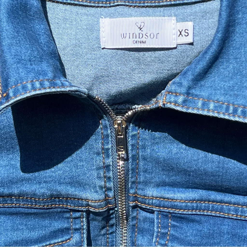 Windsor Classic Blue Denim romper - Image 2