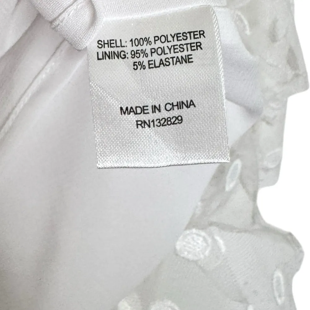 Majorelle Janey Mini Dress in White - Image 7