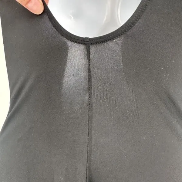 LL Bean Y2K One Piece Black Swimsuit Size 6 Small Bathing Suit‎ Modest - Image 5