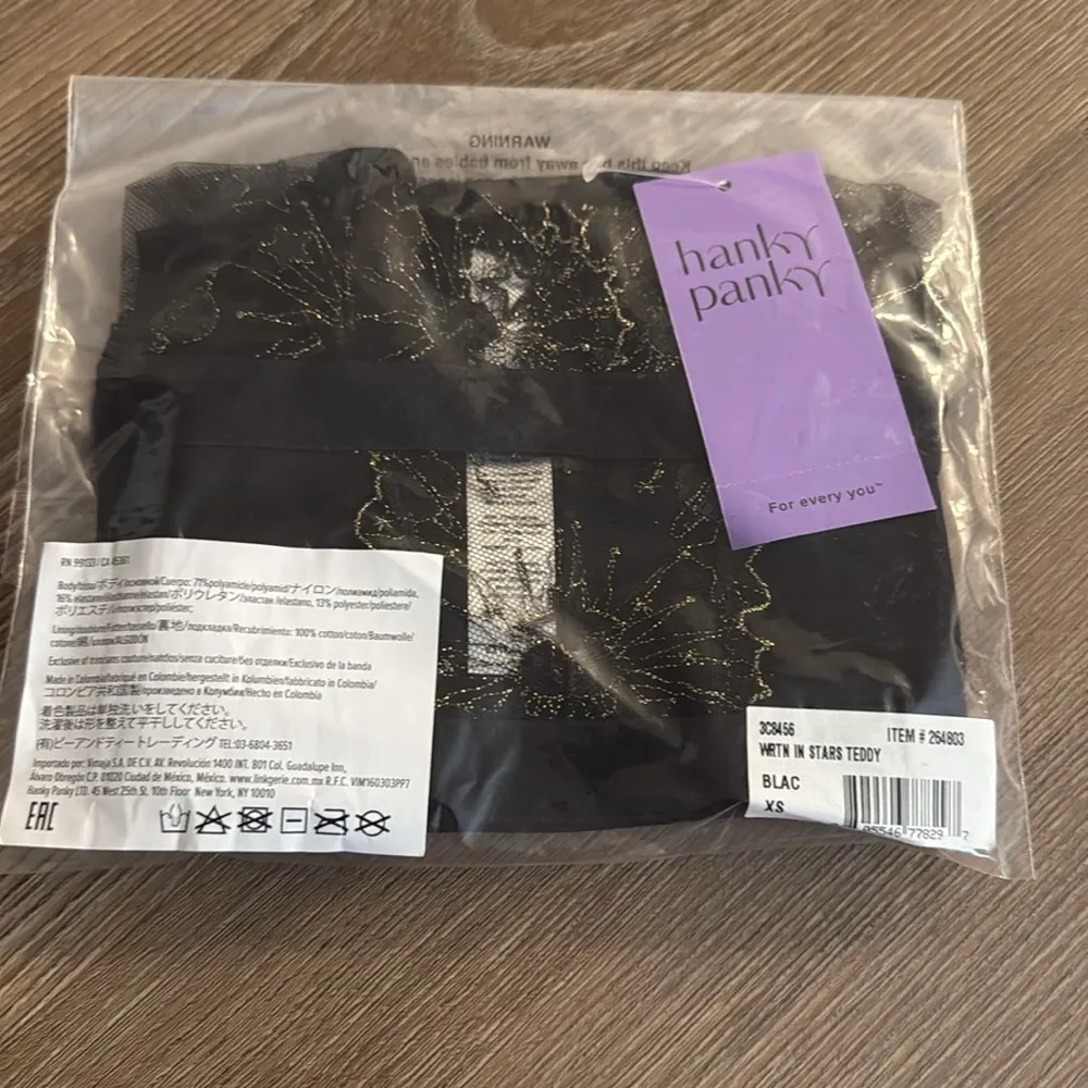 NWT Hanky Panky Written In The Stars Lace Teddy Bodysuit - Image 5