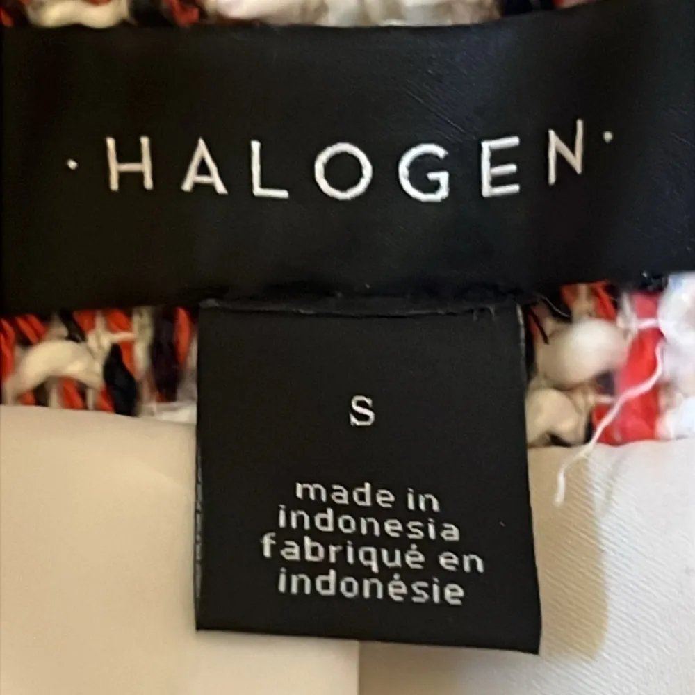 Brand New Open Tweed Front Plaid Jacket Blazer Small - Image 8