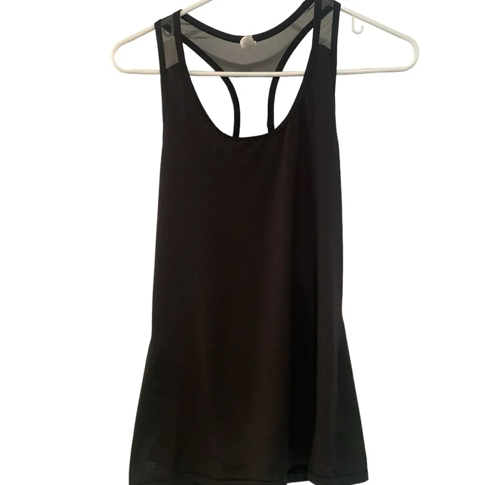 Athleta | Black racer back tank top - Image 2