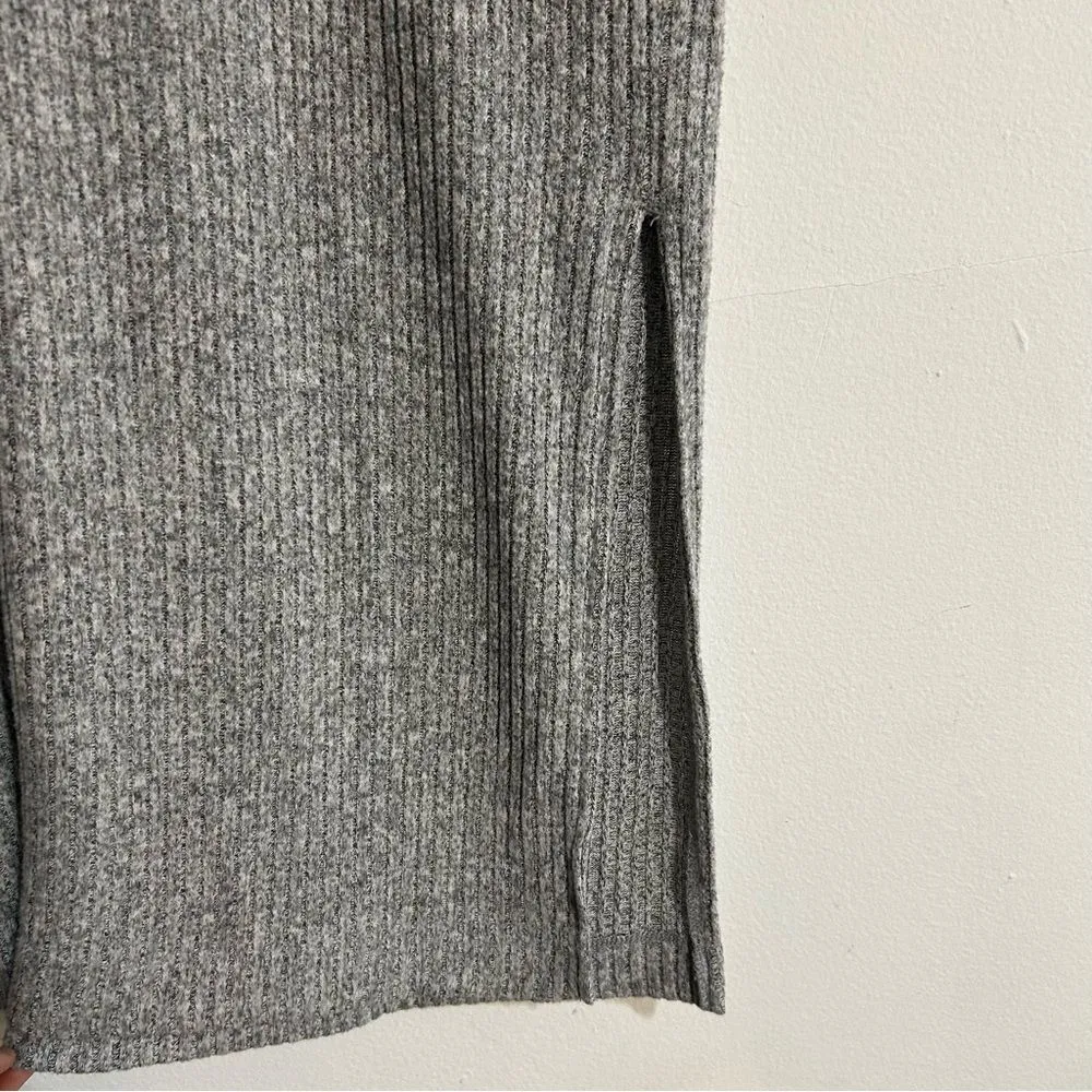 Anthropologie Saturday Sunday Mariah Ribbed Knit Maxi Dress Grey 1X - Image 6