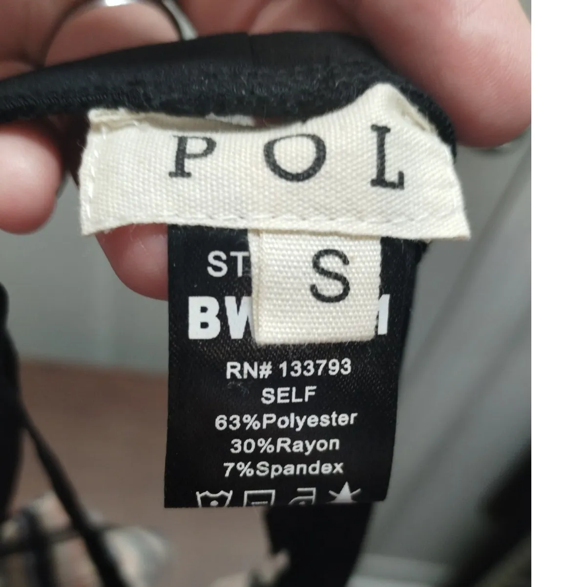 POL Anthropologie Size Small Reversible 90s Inspired Striped Bralette Bra Top - Image 5