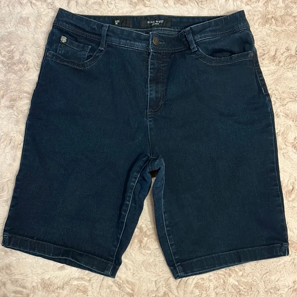 Nine West Jeans Shorts Missy Size 16 - Image 3