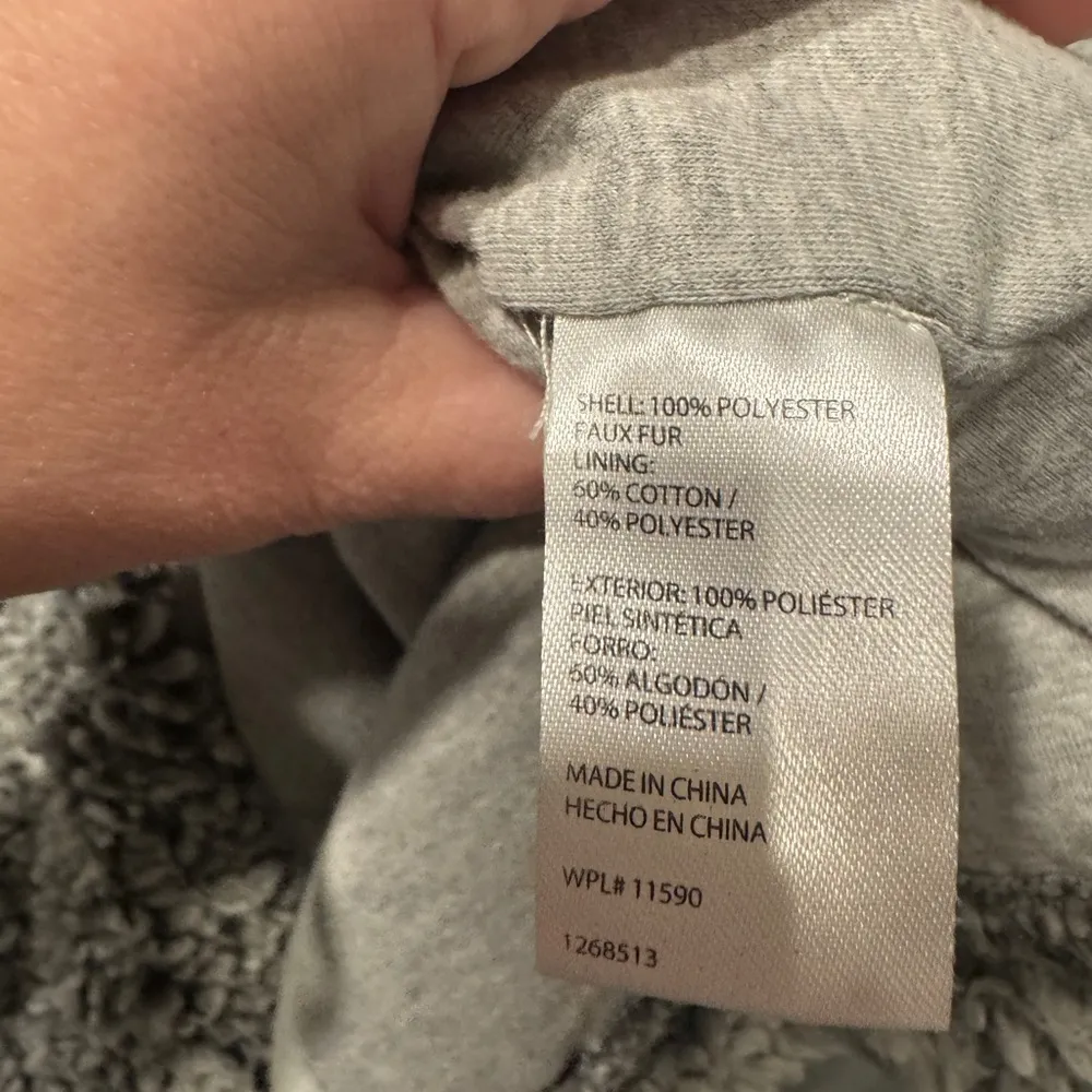 Weatherproof Vintage cozy furry pullover fleece size large like new! - Image 4