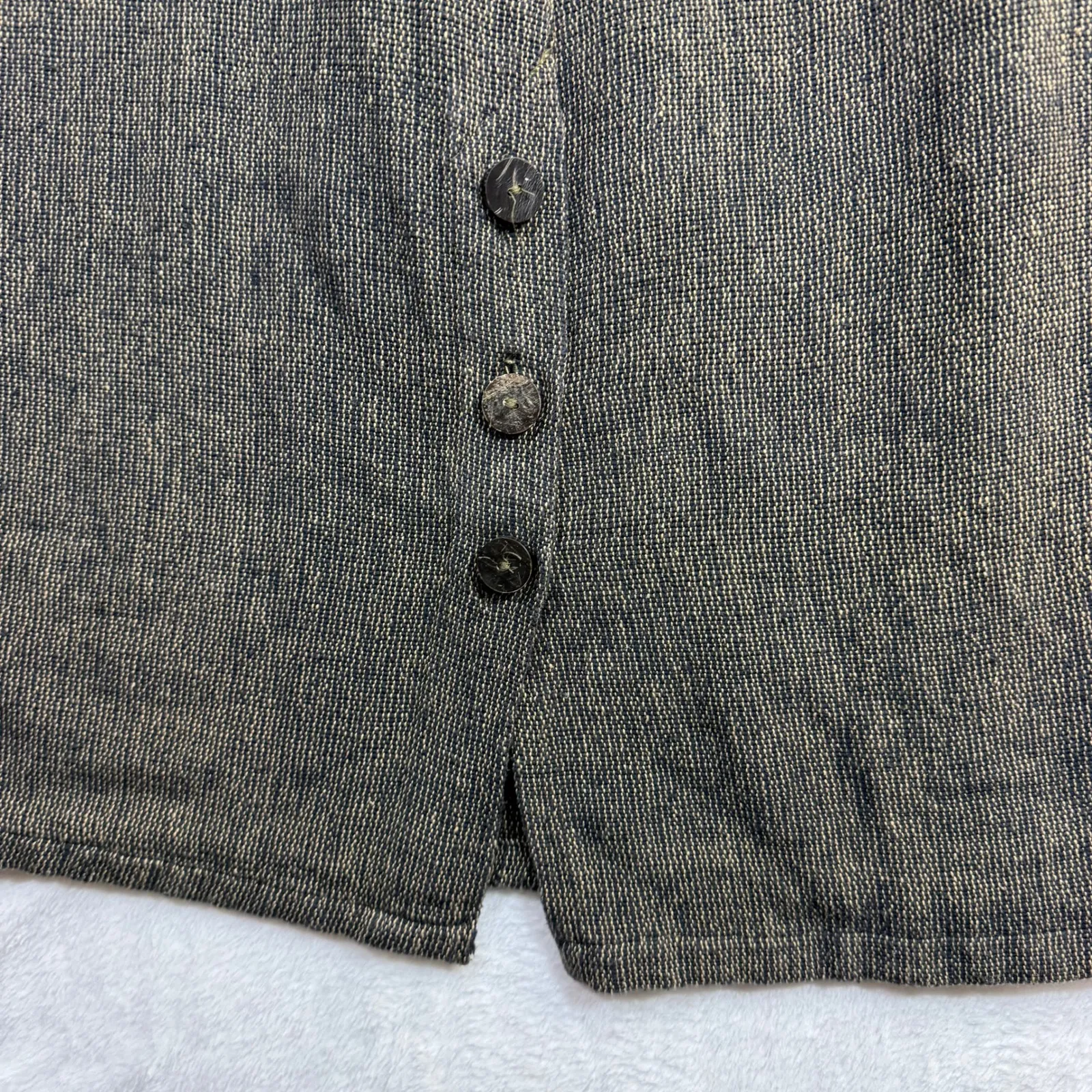 Handwoven Nepal M Brown Skirt Boho Cottagecore Mori Granola Prairie Folk Indie Size M - Image 3