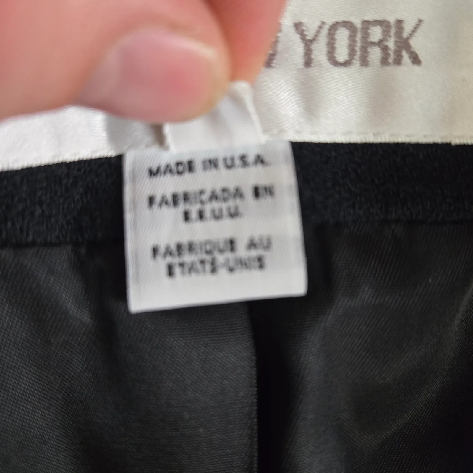 Vintage 1980s Black Military Double Breasted Gold Button Blazer USA Size 8 NWT - Image 6