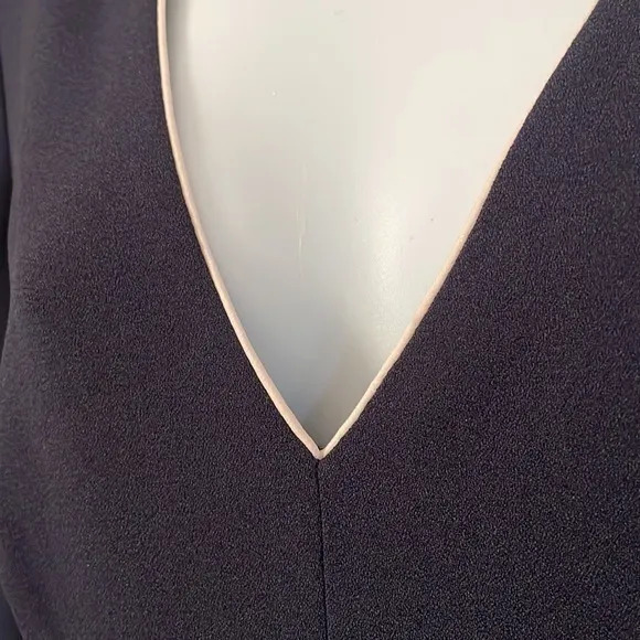 Harper Rose‎ Navy Blue Long Sleeve Jumpsuit Size 10 - Image 2