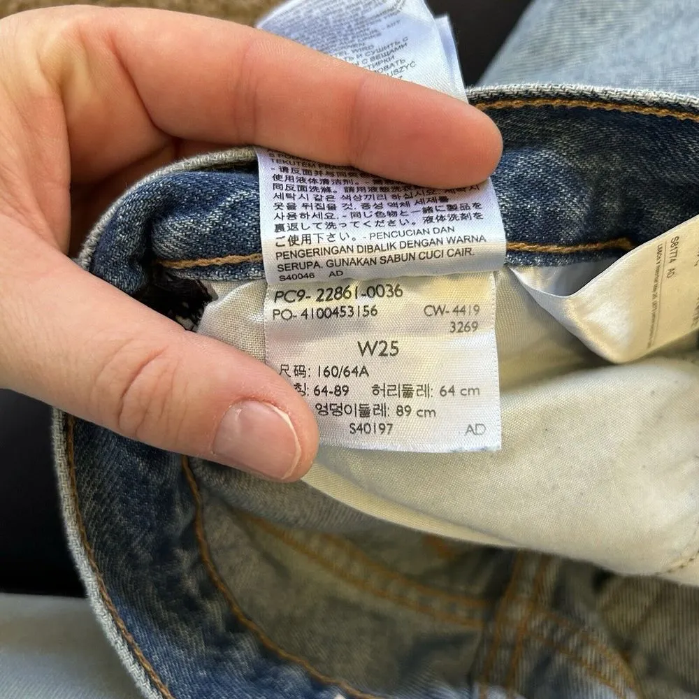 Levi's Wedgie Premium WOmen's 25 Icon Fit Jeans Shut‎ Up 22861-0036 - Image 7