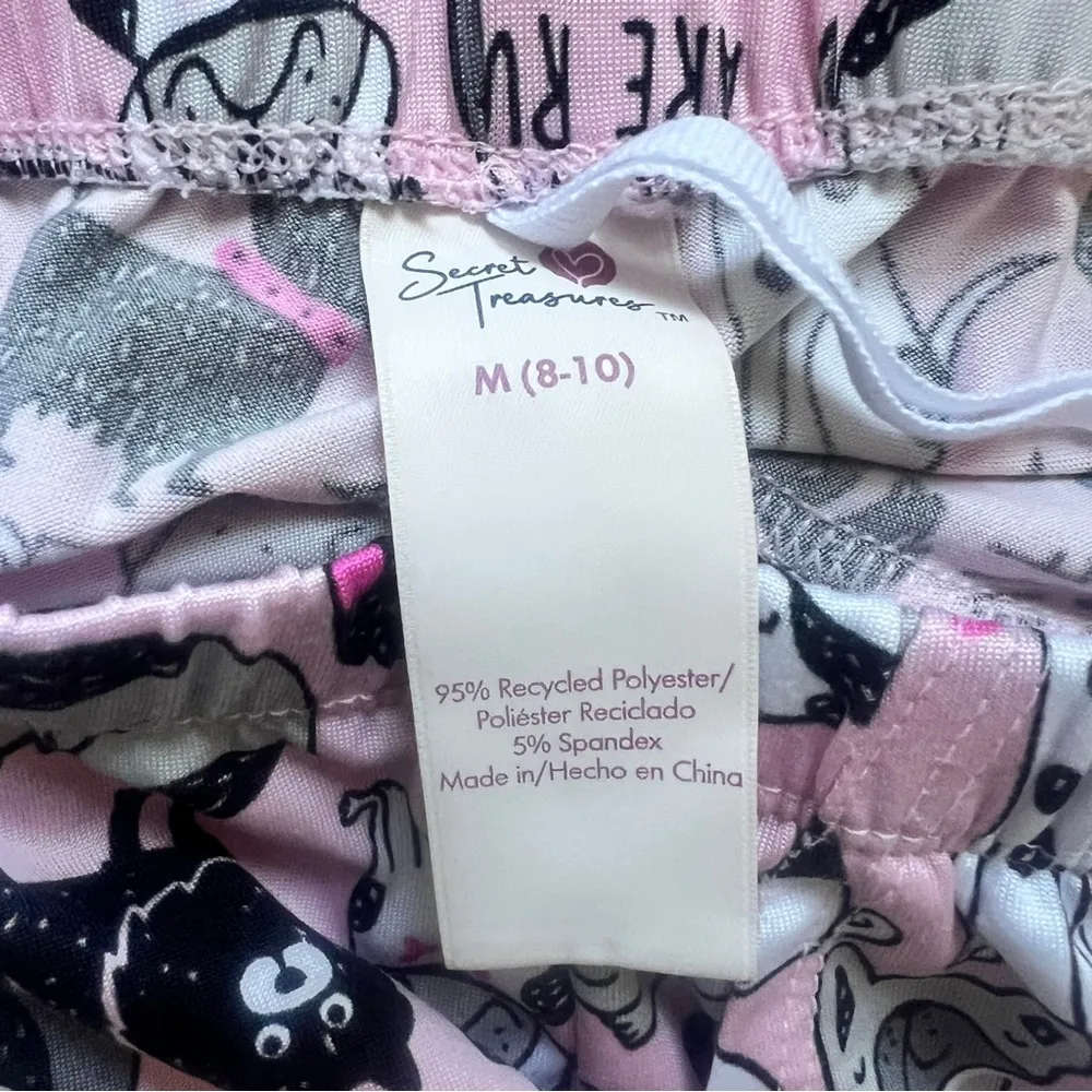 Secret Treasures Cute Dog Print Pajama Pants- sz M - Image 3
