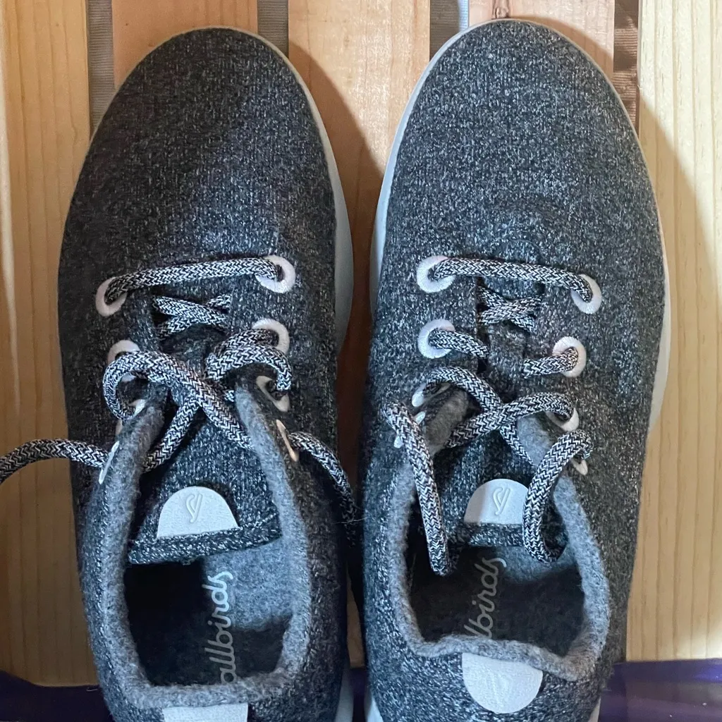 Allbirds Women's Charcoal Athletic Shoes - Image 5