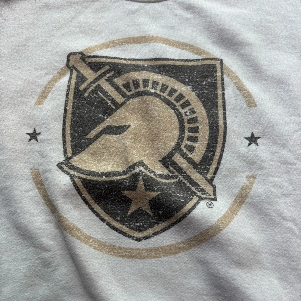 Game Day Couture ARMY White Graphic Women's Sweatshirt SZ SMALL - Image 2