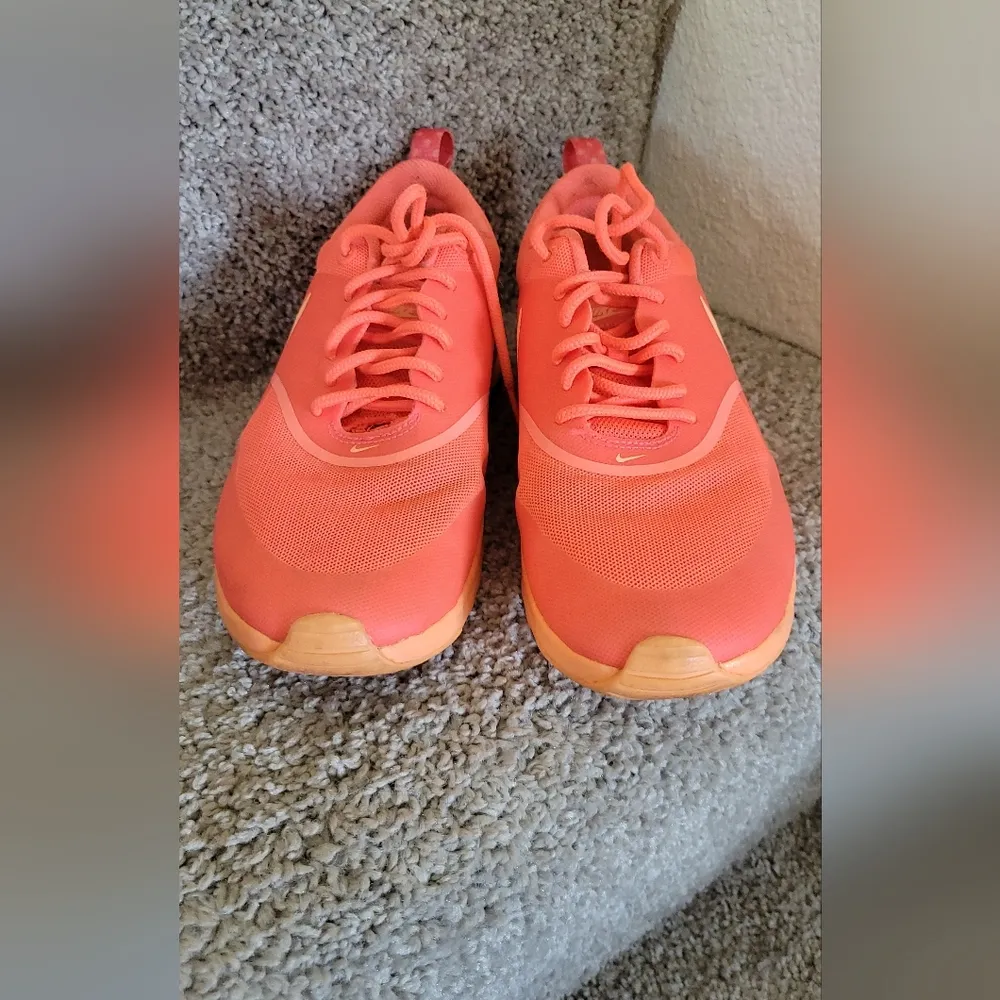 Nike Air Max Thea Orange Mid Casual Running Comfort Shoes Size 7 - Image 14