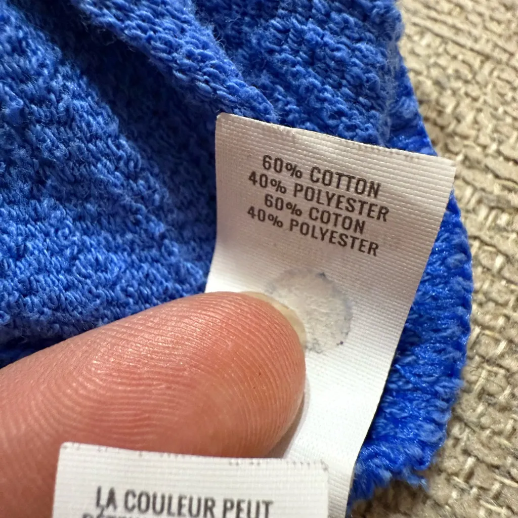 Aerie Blue Long Sleeve Lounge Top Soft Slouchy Pullover Sweatshirt Relaxed Fit S - Image 11