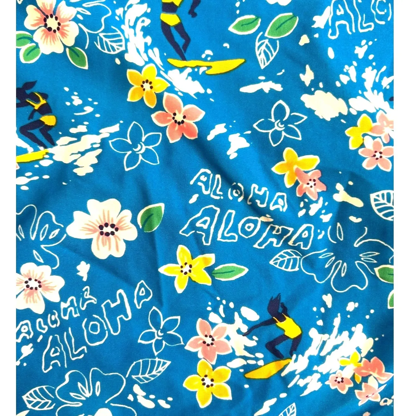 NWT J. CREW Eco Aloha Lace Back Tank One Piece Bathing Swim Suit Women's Size 14 - Image 3