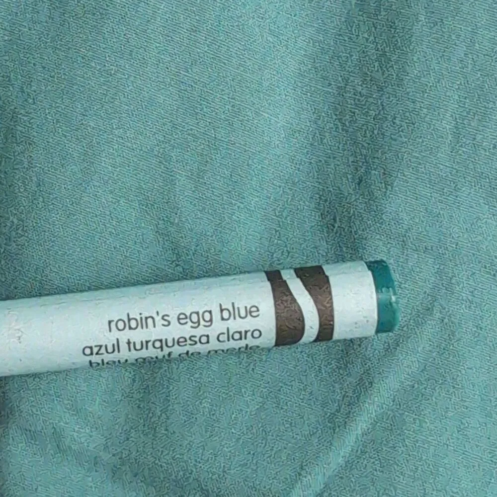 Eileen Fisher Blue Cotton Spandex Pant Professional Office Casual Cropped Size L - Image 4