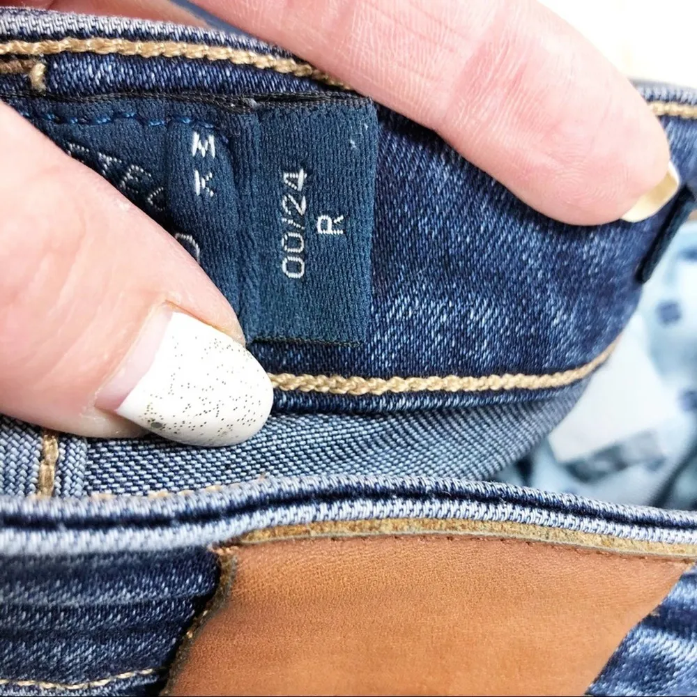 Lucky Brand Lolita Distressed Skinny Jeans Size 00 - Image 15