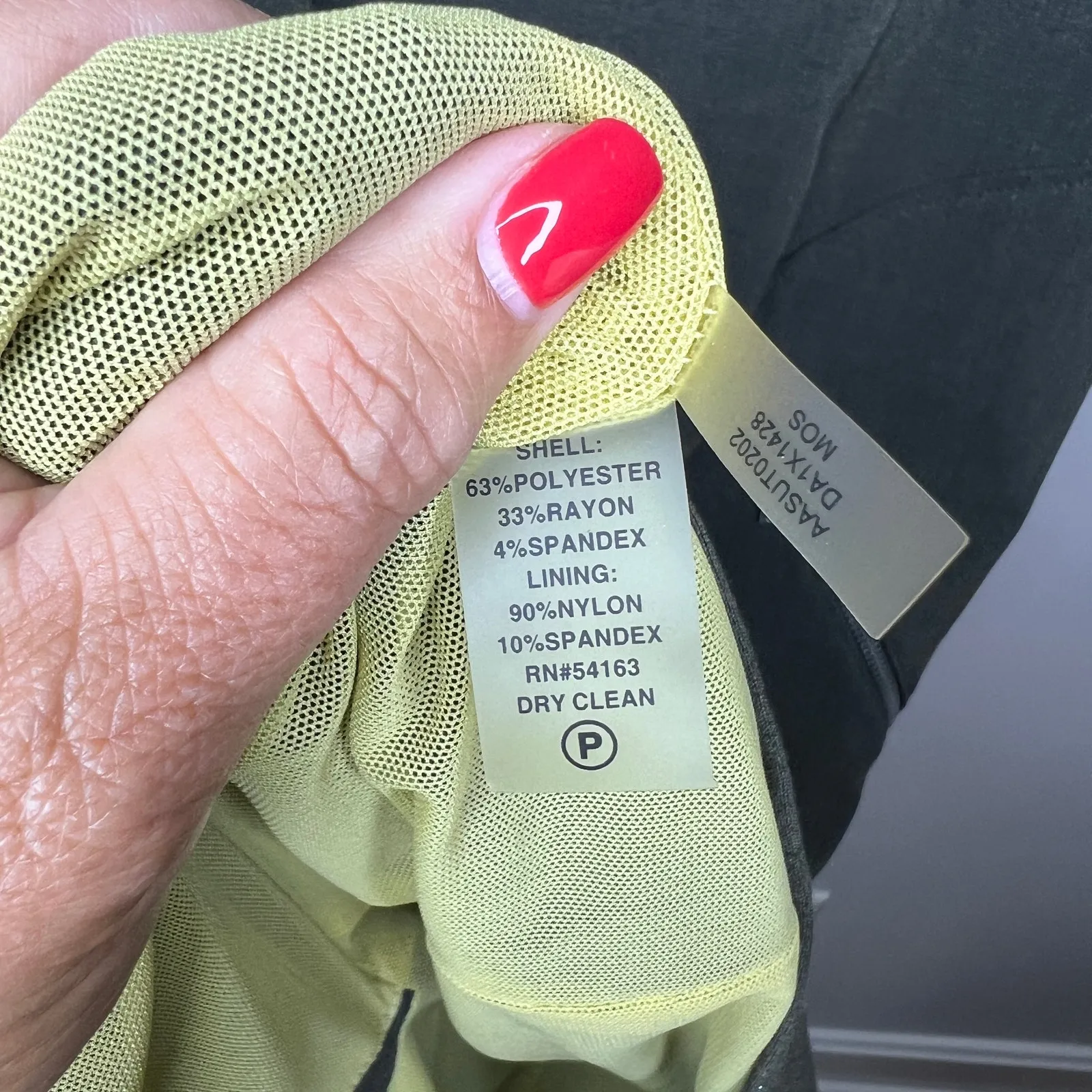 Marc New York‎ Andrew Marc Olive Green Career Shift Dress Office Workwear Size 6 - Image 6