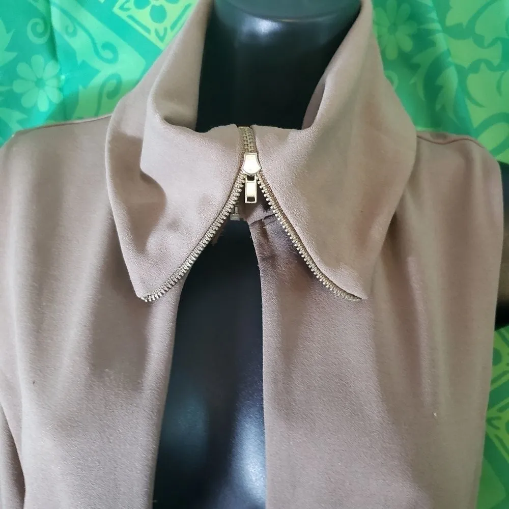 Mocha Maxi Long Slit Dress - Image 5