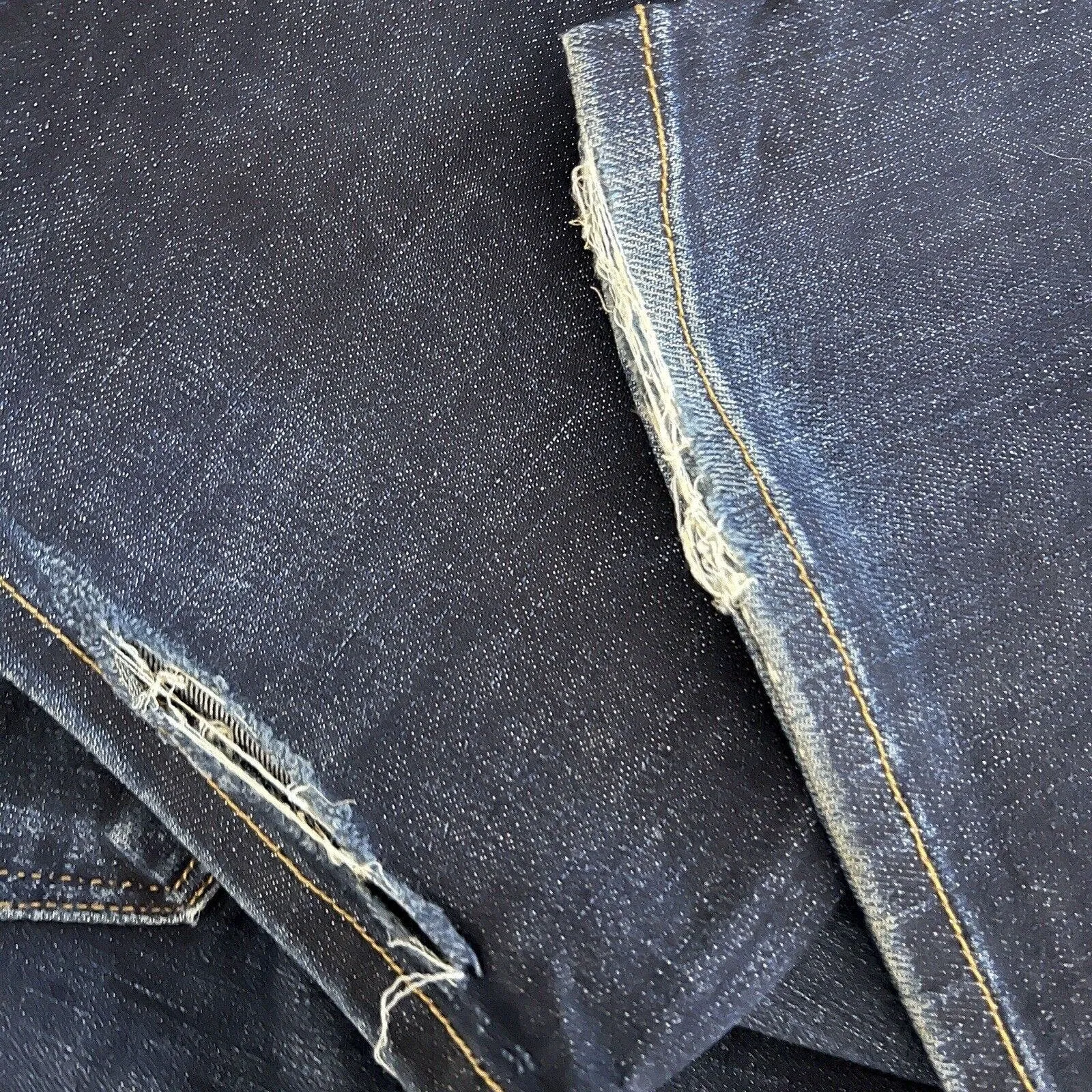 Lucky Brand Jeans Women 2 26" Lolita Boot White Oak Cone Denim Fading Whiskering - Image 5