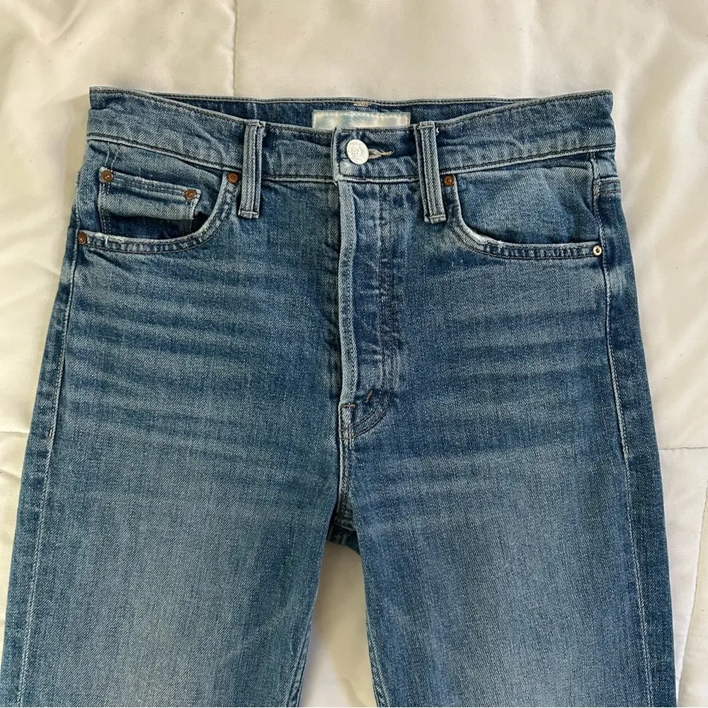 Mother Superior The Tomcat jeans Running With Scissors 27 Blue - Image 4