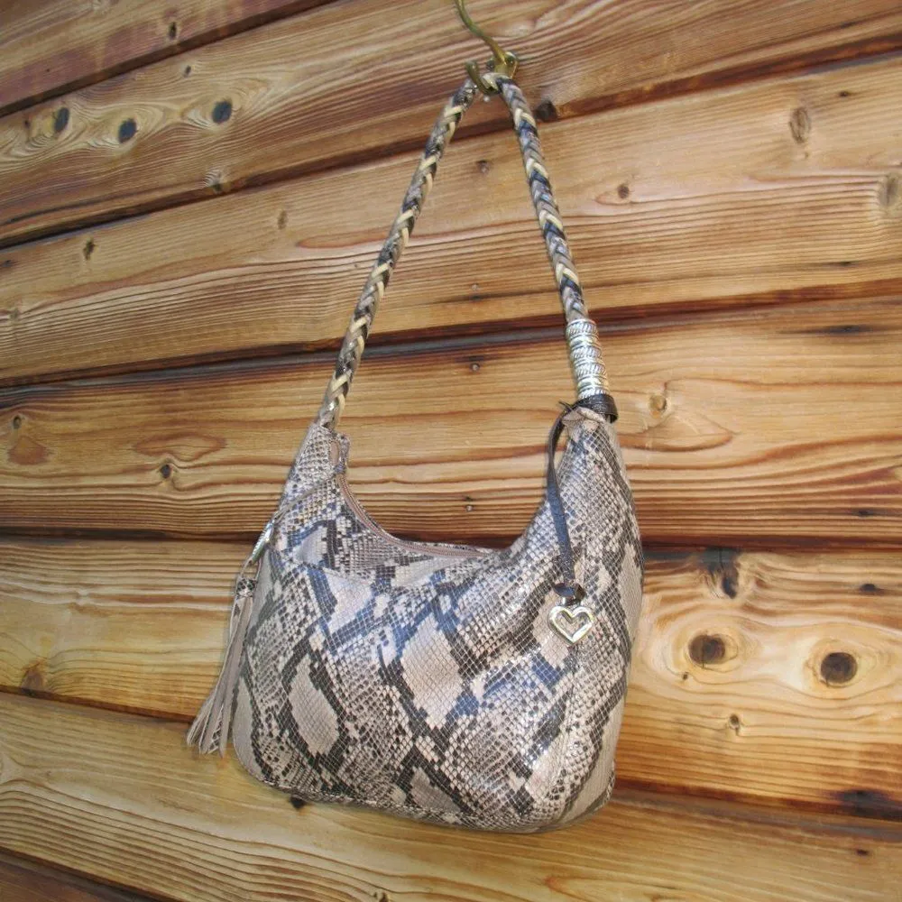 Brighton Zip Top Hobo Barbados Bag - Image 3