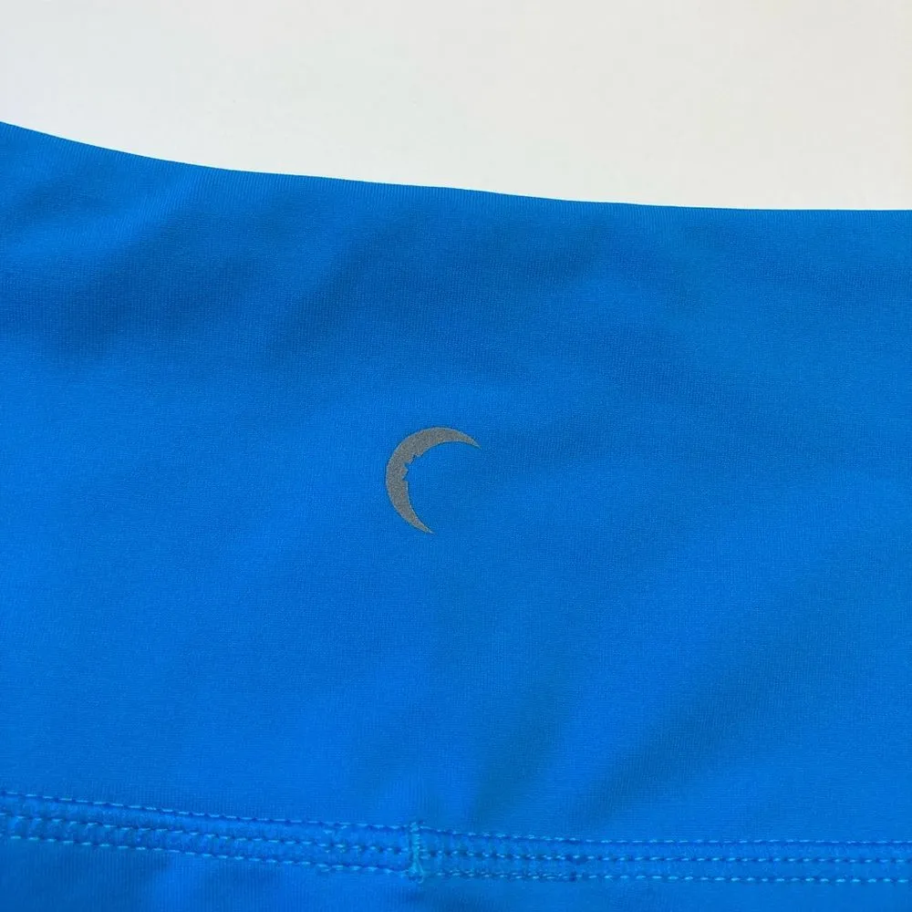 Zyia Royal Blue Willow Light N Tight Hi-Rise Crop Legging Size 4 With Pockets - Image 5