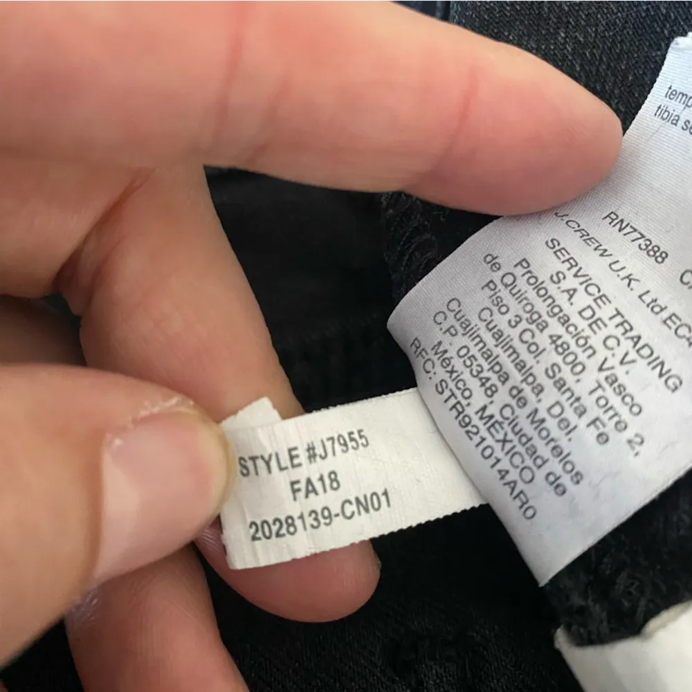 Madewell Black Skinny Overalls in Lunar Wash Size XXS - Image 6