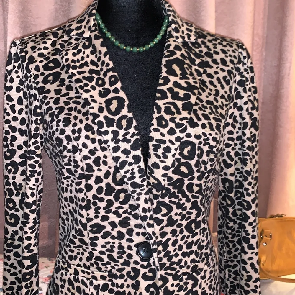 Bongo Size L Animal Print Blazer - Image 2