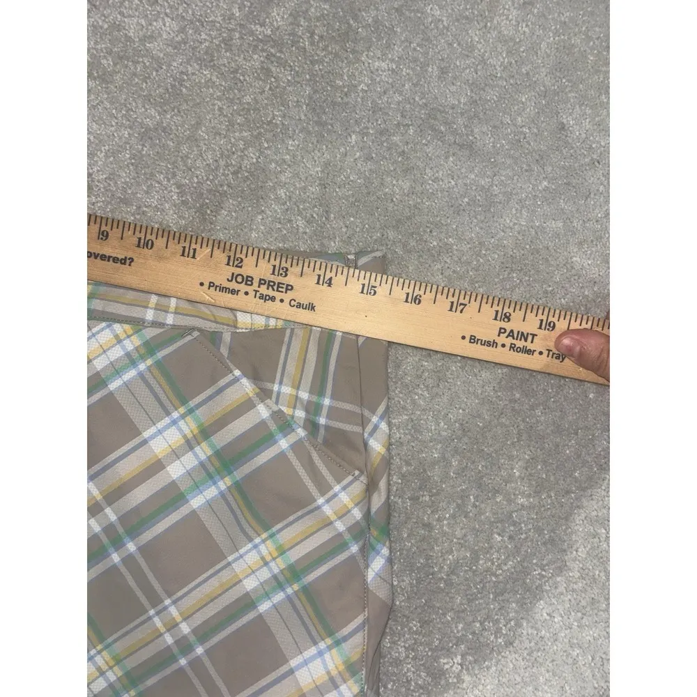 Callaway Skort Womens Size 4 Golf Plaid EUC Tan Pastels Tennis Preppy Pickleball - Image 7