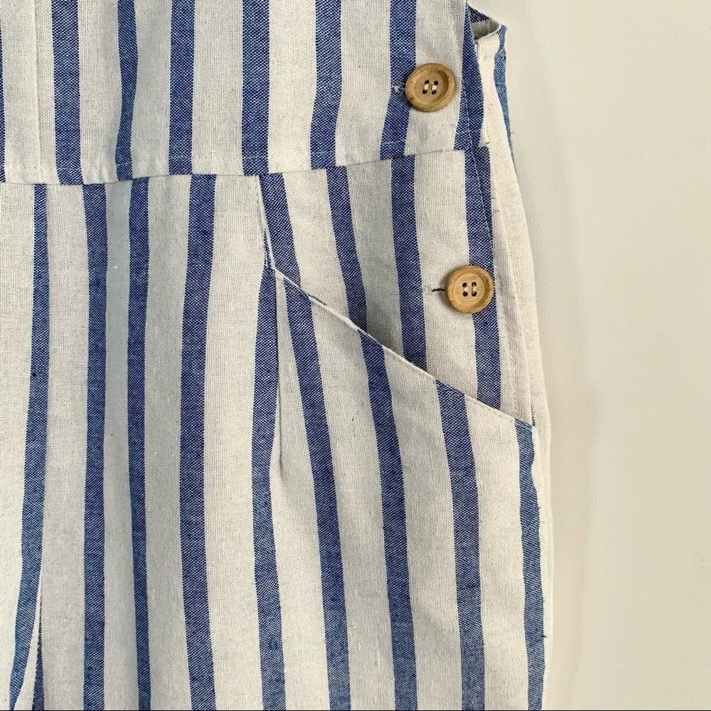 Etophe studios Étophe Studios Striped Linen Jumpsuit • Women’s S - Image 8