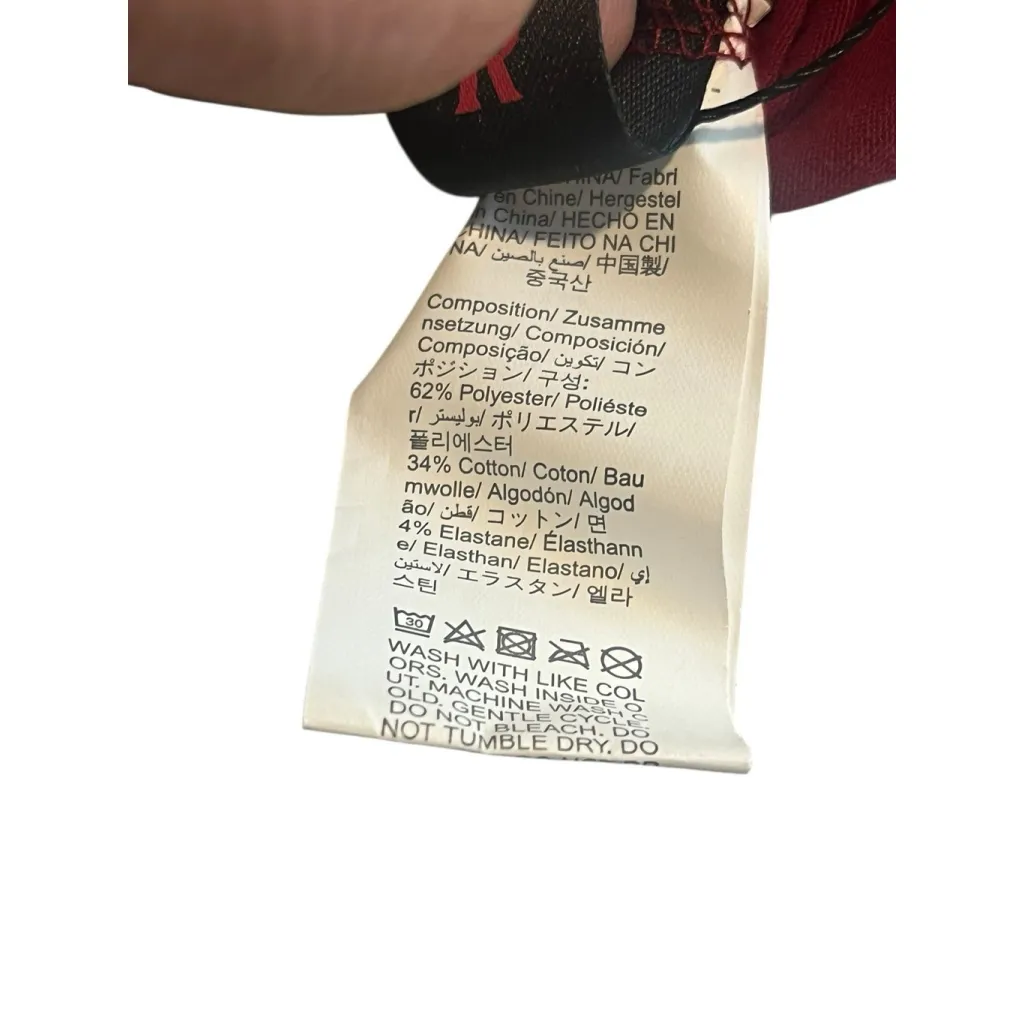 Romwe Halter Top Womens 2XL Red Black Sleeveless Tie Neck Casual Summer Top NWT - Image 5