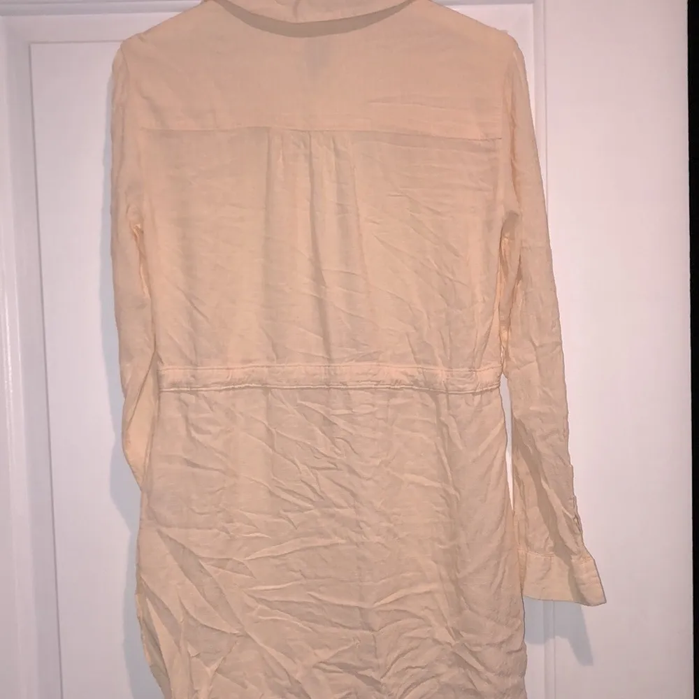 HD IN PARIIS by Anthropologie ivory color shirt dress size small - Image 7